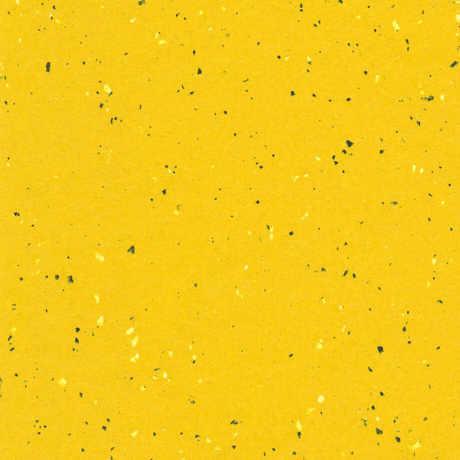 Linoleum floor Gerflor Lino Art Star 0001 Lemon Yellow