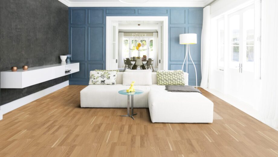 Parquet Tarkett, Viva, Oak, 3-strip, Proteco Natura mat lacquer