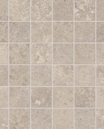 Ceramic tiles ABK Unika Ecru rett mosaic quadr. 30x30cm