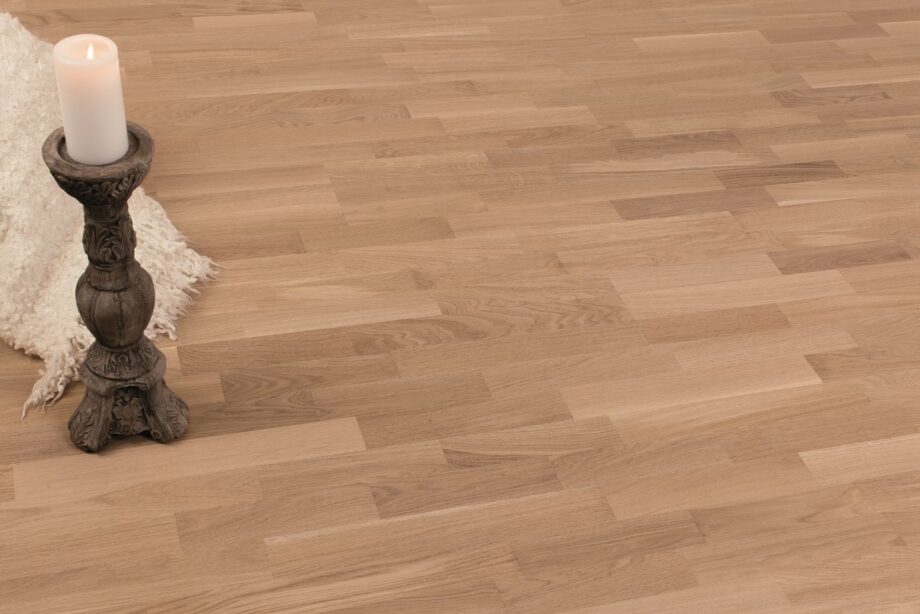 Parquet Tarkett, Prestige, Oak Sand, brushed, 3-strip, Proteco Hardwax Oil