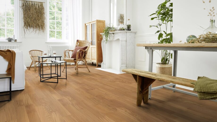 Parquet Tarkett, Pure, Oak Nature DuoPlank, 2-strip, Proteco Natura mat lacquer