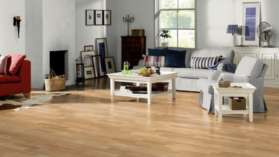 Parquet Tarkett, Pure, Birch TreS, 3-strip, Proteco Lacquer