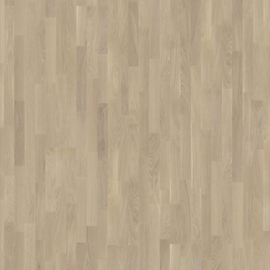 Parquet Tarkett, Shade, Oak Satin Soft White TreS, 3-strip, Proteco Hardwax Oil