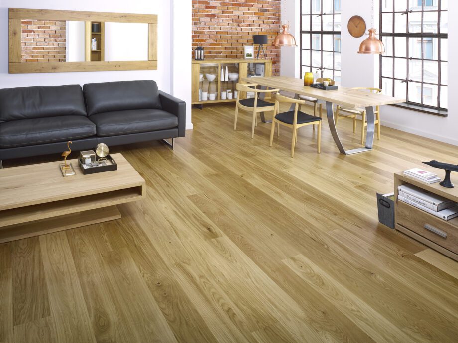 Parquet Oak, Grande Askania, 1-strip, lacquer