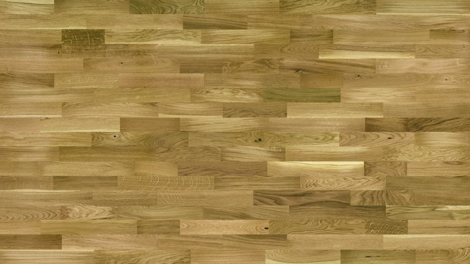 Parquet Oak, Molti Askania, 3-strip, lacquer