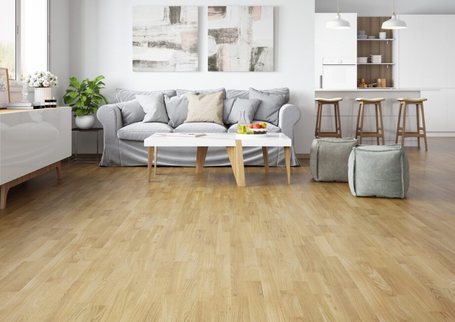 Parquet Oak, Molti Amazon, 3-strip, lacquer