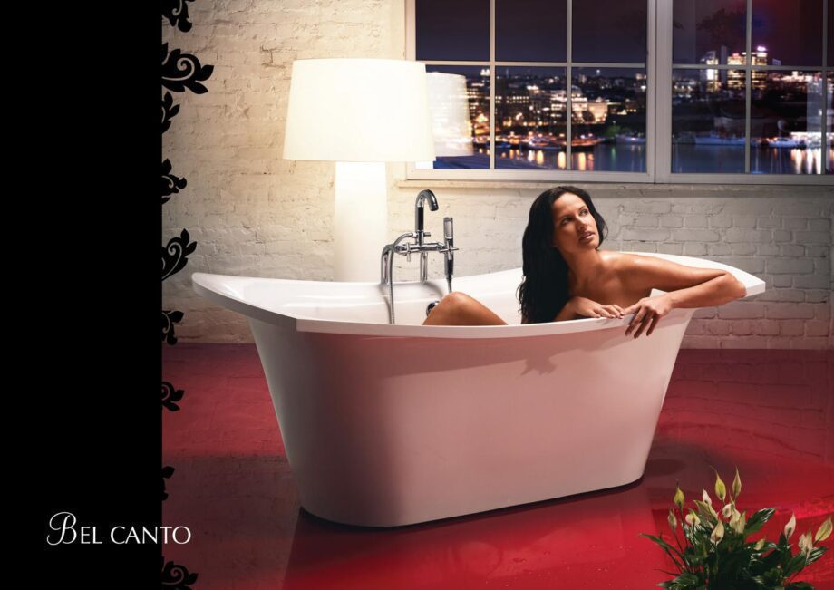 Bathtub PAA BEL CANTO in Cast Stone