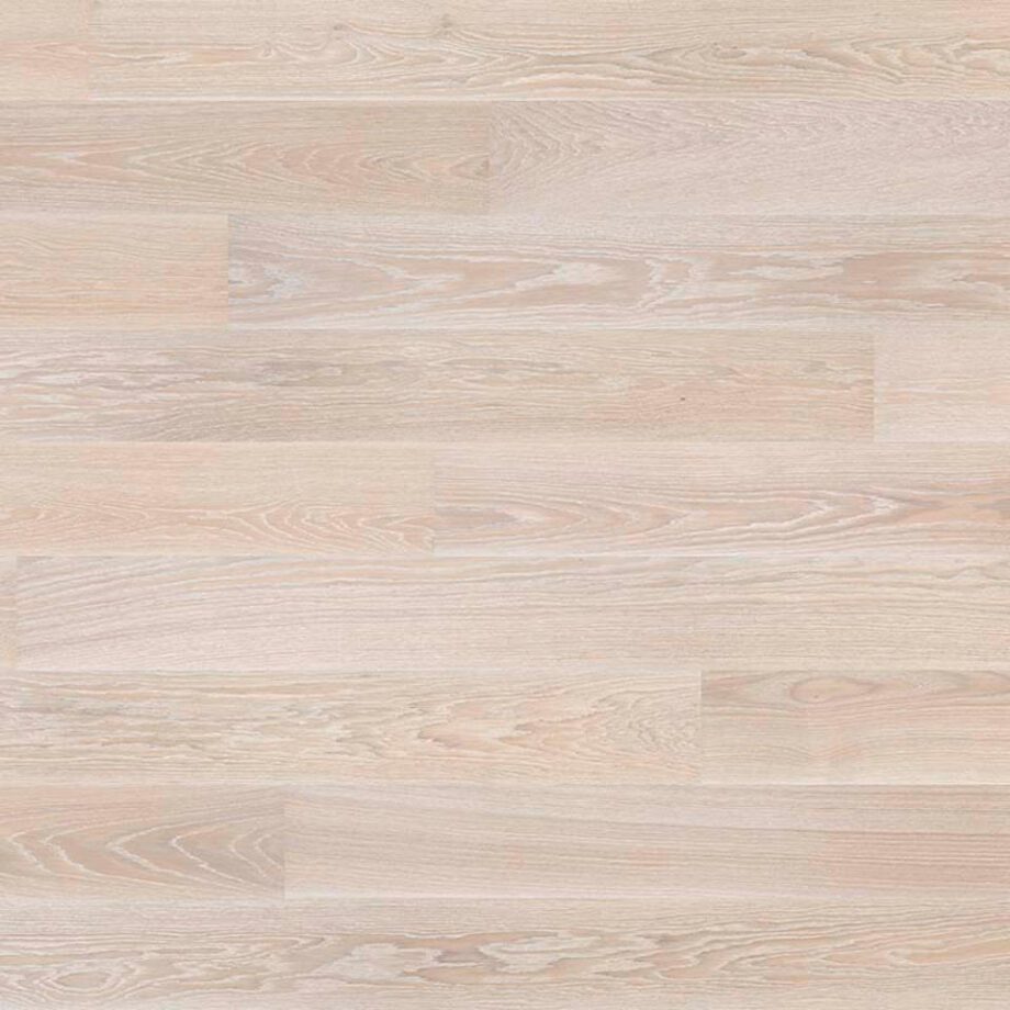 Parquet Tarkett, Prestige, Oak White Sand, brushed, 4 sides beveled, 1-strip, Proteco Hardwax Oil 2000