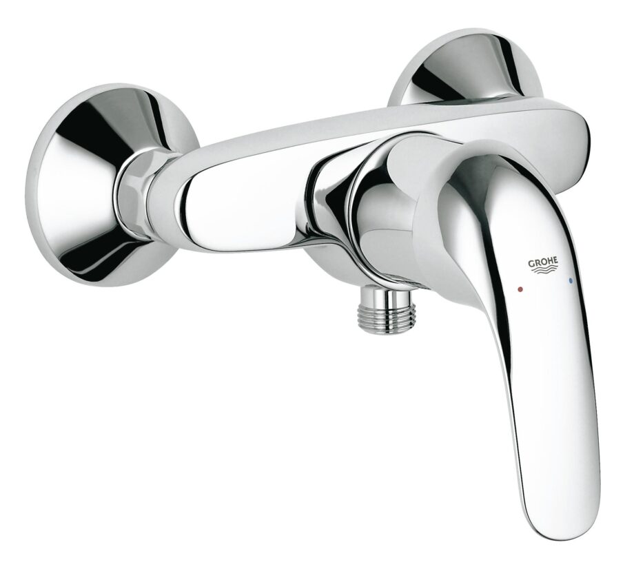 Single-lever shower mixer GROHE Euroeco, chrome