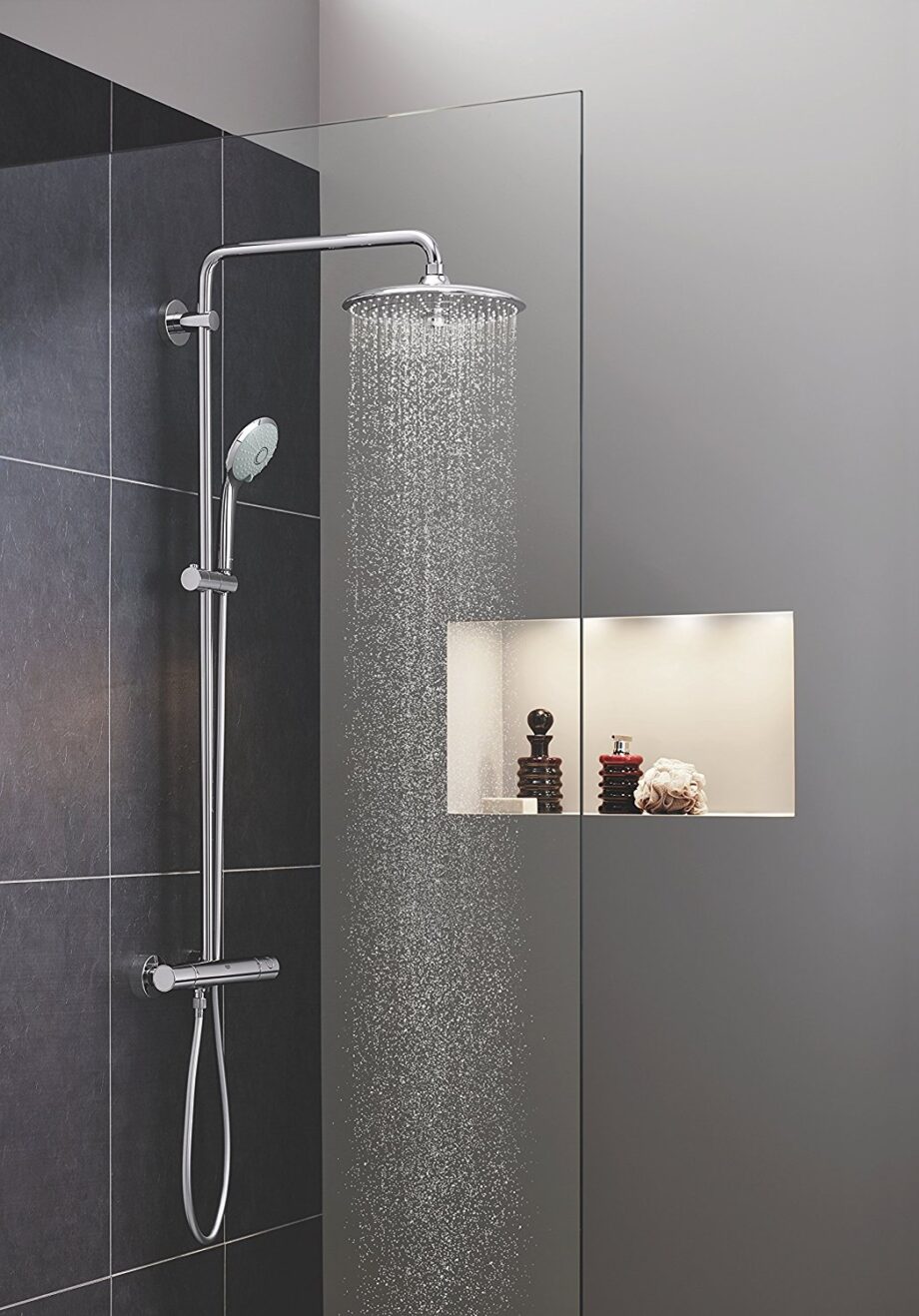 Shower system with thermostat for wall mounting GROHE Euphoria System 260