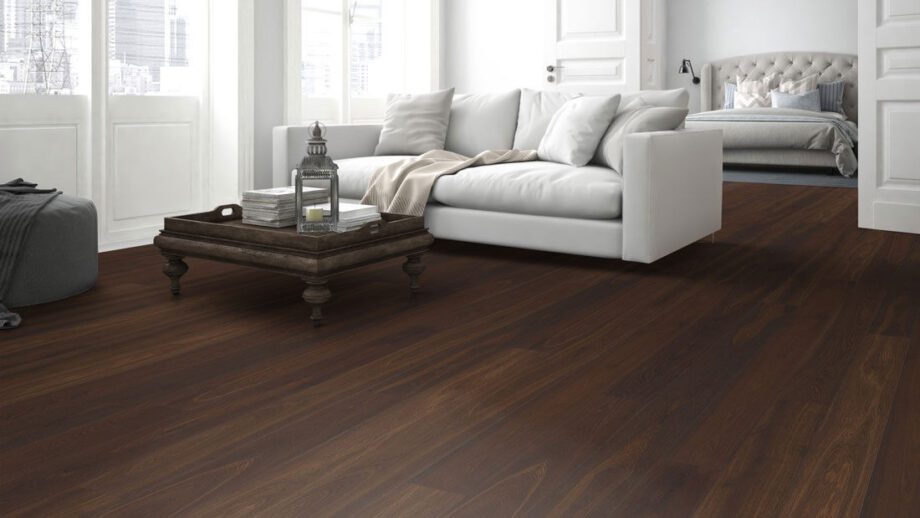 Parquet Meister Smoked oak lively, 1-strip, brushed, matt lacquered PD400