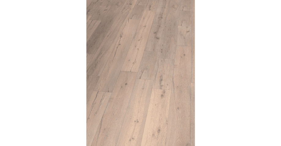 Parquet Oak Classic, 1-strip, brushed, white oiled