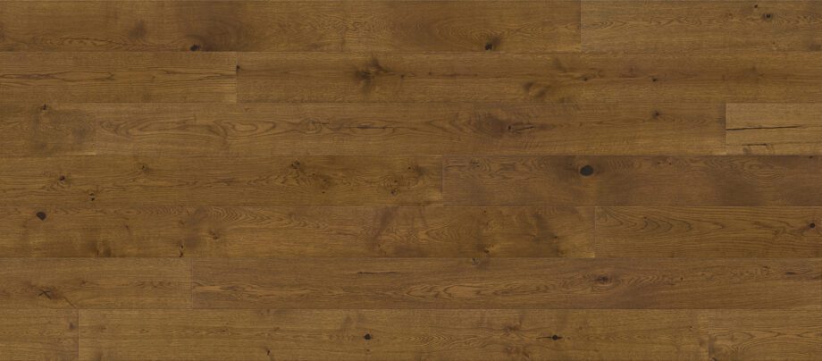 Parquet Oak, Medio Garda, 1-strip, beveled, brushed, stained, matt lacquer