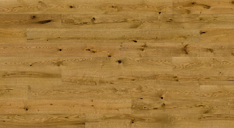 Parquet Oak, Grande Biscotti, 1-strip, beveled, stained, matt lacquer