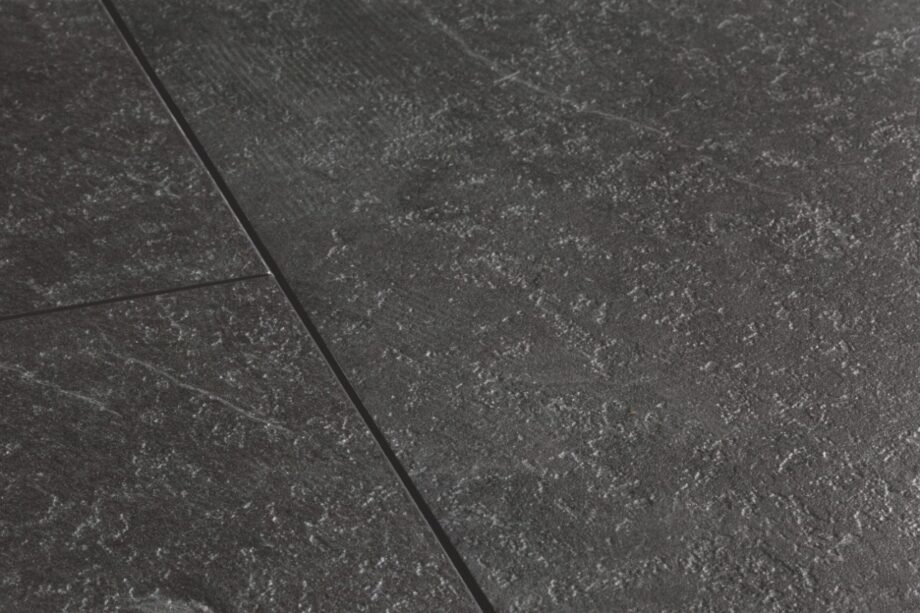 LVT Vinyl QUICK STEP, Ambient Click Plus, Black slate, beveled