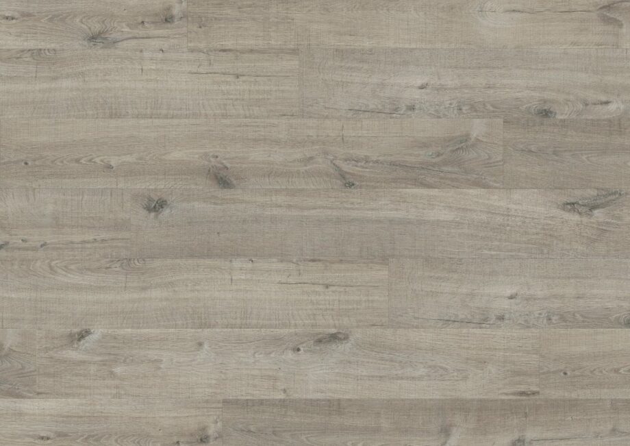 LVT Vinyl QUICK STEP, Pulse Click, Cotton oak grey with saw cuts, beveled