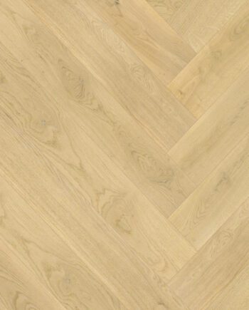 Parquet Oak, EstaParket, Oak Herringbone AB Pure Line, beveled, brushed, lacquer 5%, herringbone