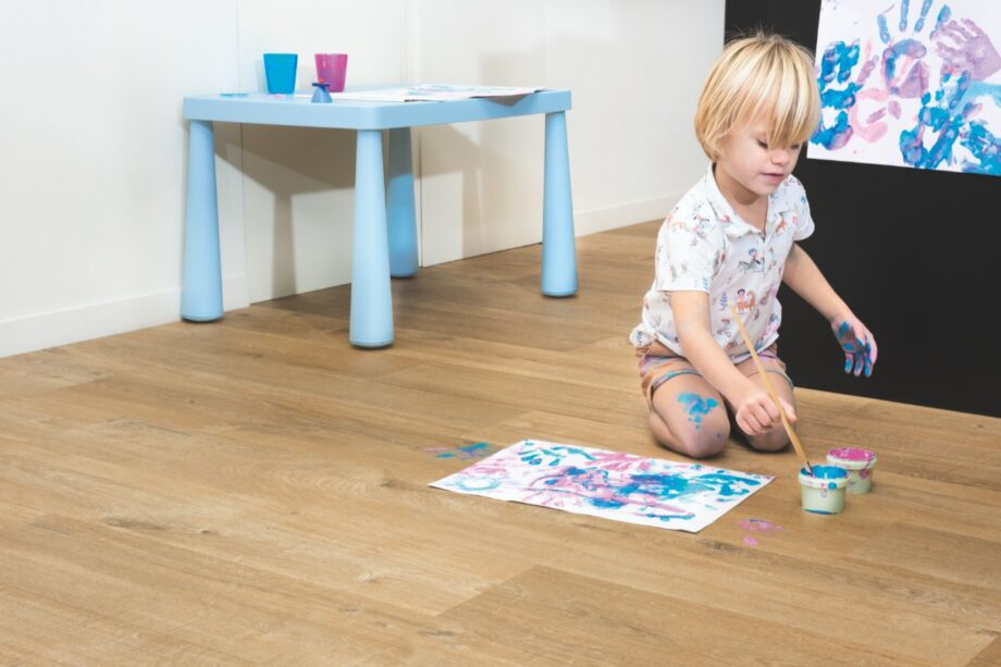 LVT Vinyl QUICK STEP, Pulse Glue Plus, Cotton oak natural, beveled