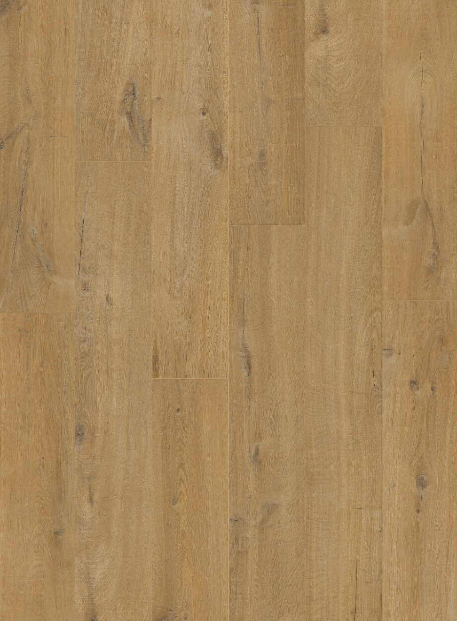 LVT Vinyl QUICK STEP, Pulse Glue Plus, Cotton Oak Deep Natural, beveled