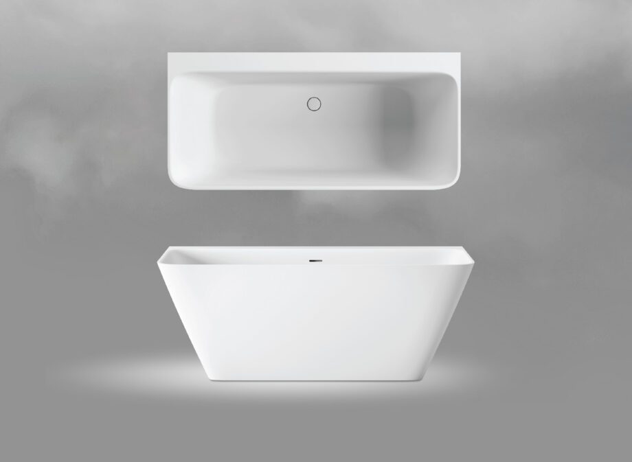 Bathtub PAA QUADRO matt silkstone