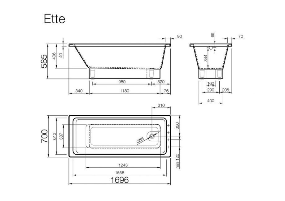 Bath Vispool Ette