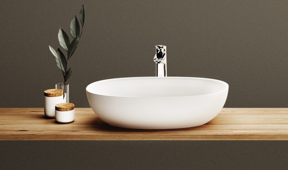 Washbasin PAA Bella Silkstone matt countertop washbasin