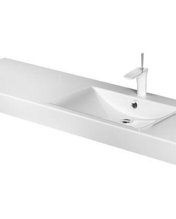 Washbasin PAA LONG STEP 1500 cast stone left