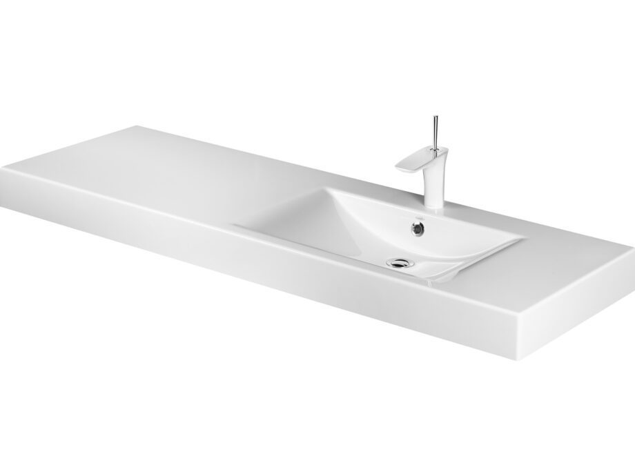 Washbasin PAA LONG STEP 1500 cast stone left