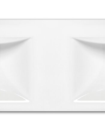 Washbasin PAA LONG STEP DUO cast stone double sink