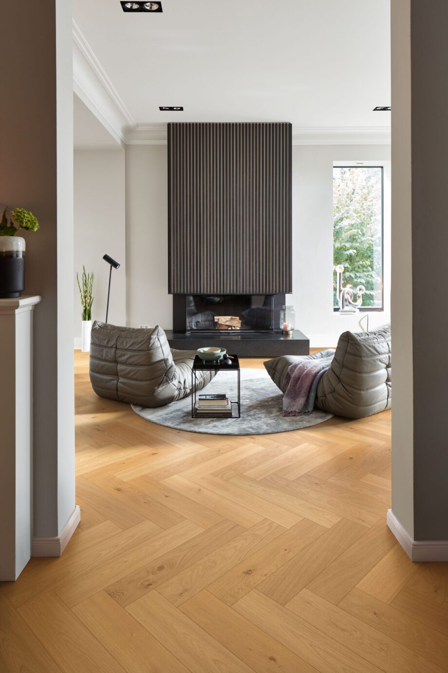 Herringbone parquet Meister Lindura Classic oak, brushed, ultra matt lacquered – 2