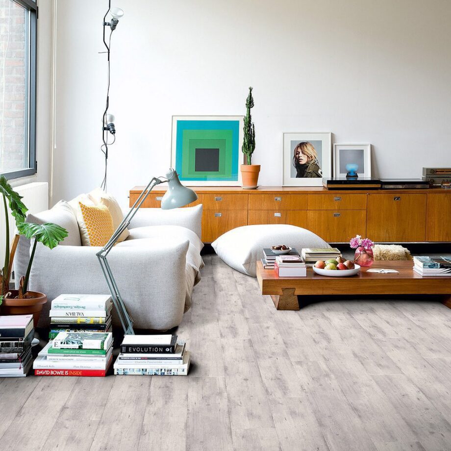 Laminate Quick-Step IMPRESSIVE CONCRETE WOOD LIGHT GREY – 2