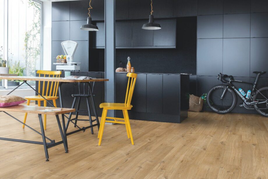 LVT Vinyl QUICK STEP, Pulse Glue Plus, Cotton oak natural, beveled – 3