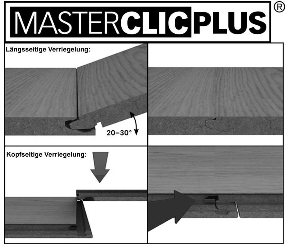 Parquet Meister American walnut lively, 1-strip, matt lacquered PS300 – 3