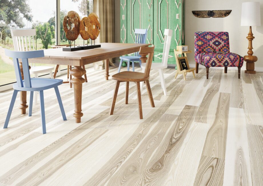 Parquet Ash, Grande Milkshake, 1-strip, no bevel, stained, matt lacquer – 4