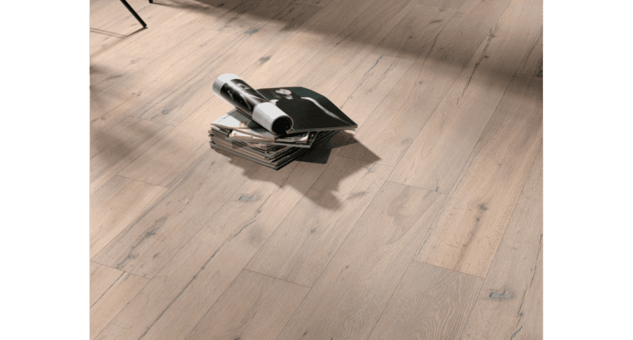 Parquet Oak Classic, 1-strip, brushed, white oiled – 4