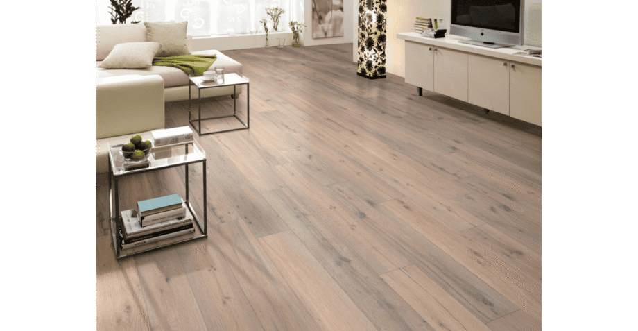 Parquet Oak Classic, 1-strip, brushed, white oiled – 6
