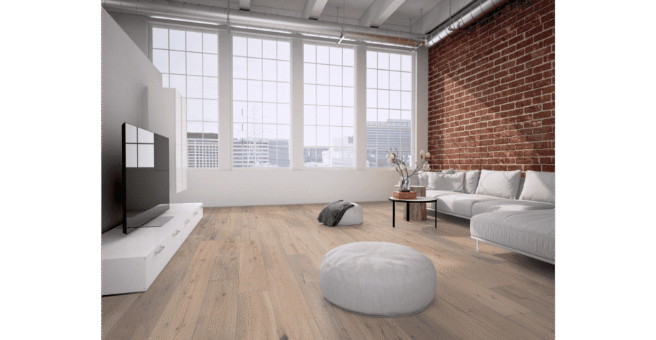 Parquet Oak Classic, 1-strip, brushed, white oiled – 8