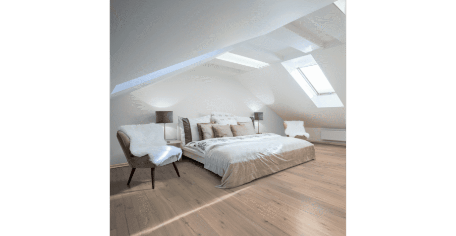 Parquet Oak Classic, 1-strip, brushed, white oiled – 9
