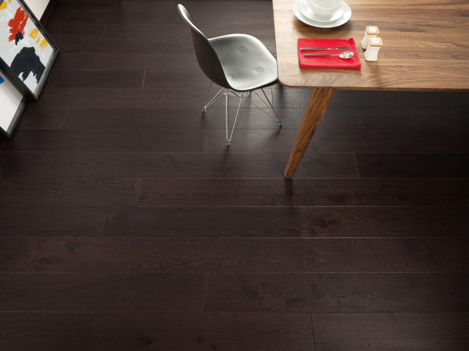 Parquet Oak, Grande Affogato, 1-strip, beveled, brushed, stained, matt lacquer – 4