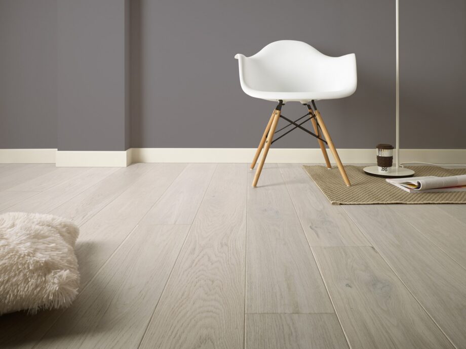 Parquet Oak, Grande Cappuccino, 1-strip, beveled, brushed, stained, matt lacquer – 5