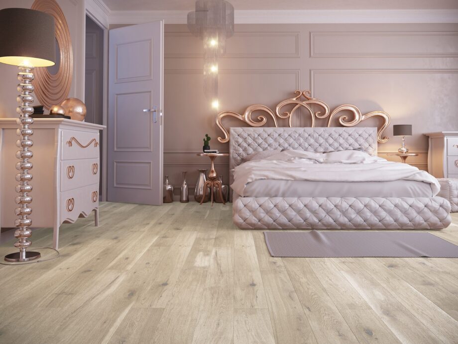 Parquet Oak, Grande Dartmoor, 1-strip, beveled, stained, brushed, natural oil – 2