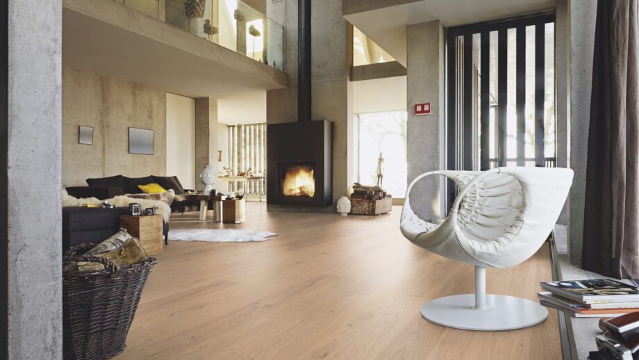 Parquet Meister Off-white oak lively, 1-strip, matt lacquered PD400 – 2