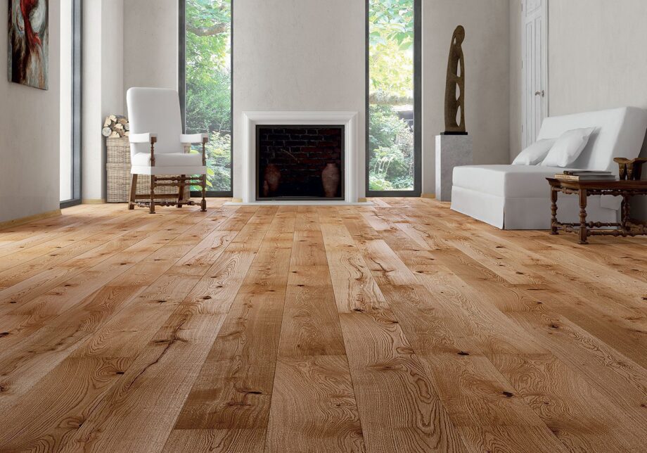 Parquet Oak, Senses Excite, 1-strip, beveled, brushed, stained, natural oil – 2