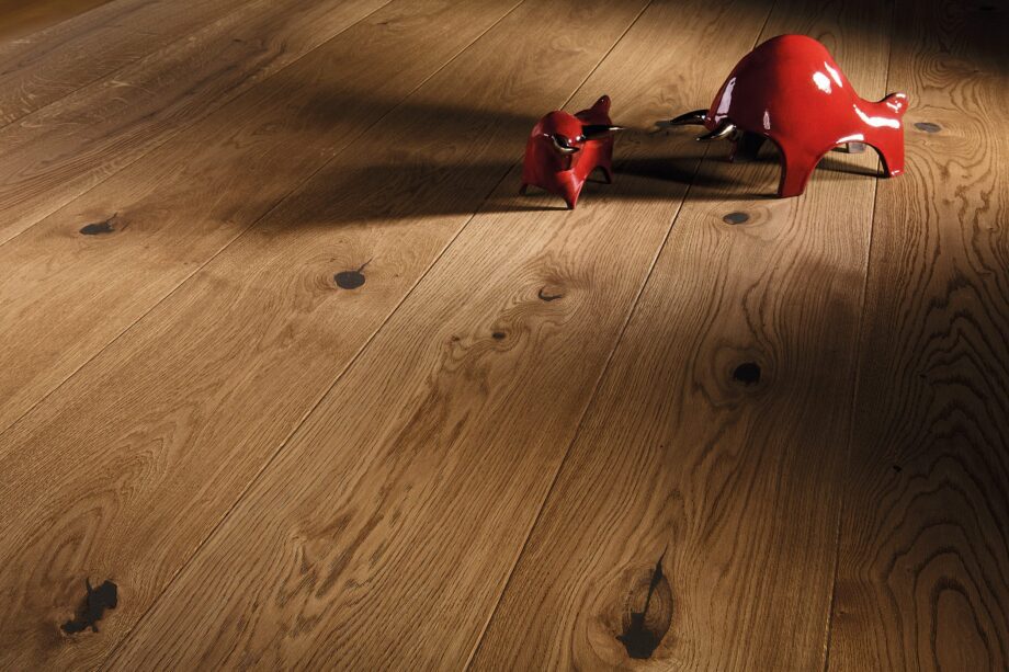 Parquet Oak, Senses Excite, 1-strip, beveled, brushed, stained, natural oil – 6