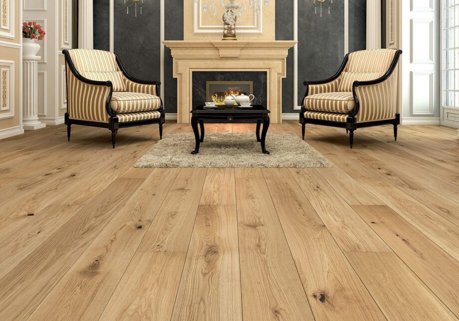 Parquet Oak, Senses Joy, 1-strip, beveled, brushed, natural oil – 2