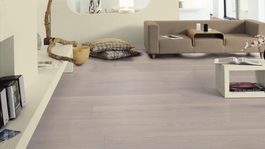 Parquet Tarkett, Elegance, Oak Sterling, brushed, 4 sides beveled, 1-strip, Proteco Hardwax Oil – 4