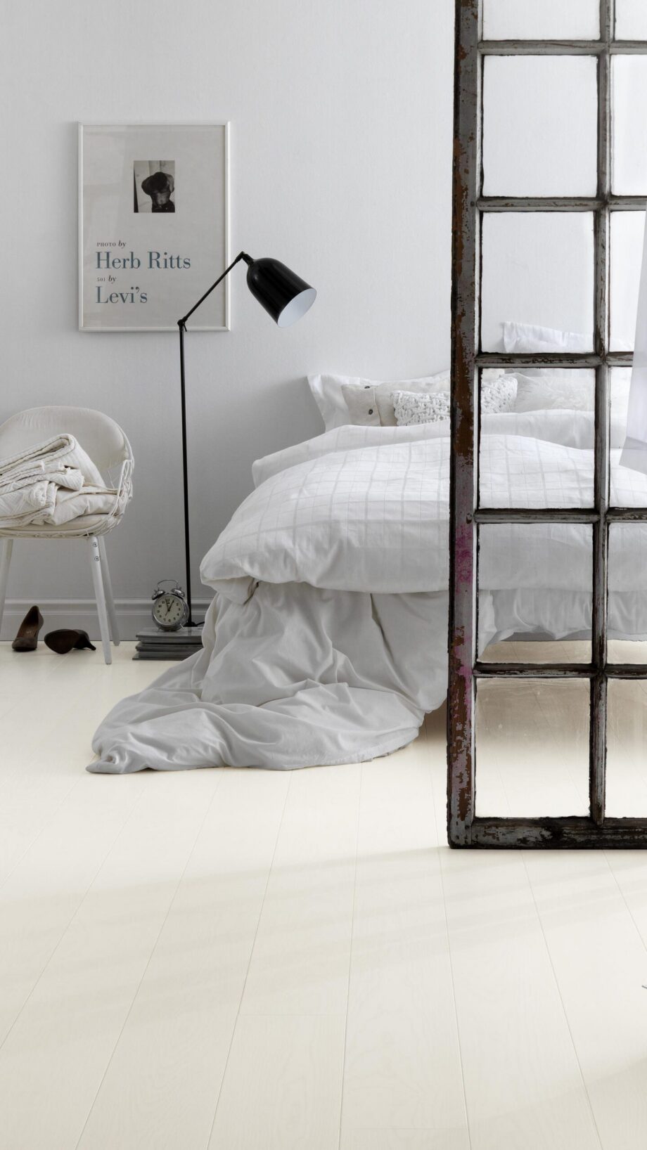 Parquet Tarkett, Play, Ash Ivory Plank, 1-strip, 2 sides bevelled, Proteco Natura stained – 2