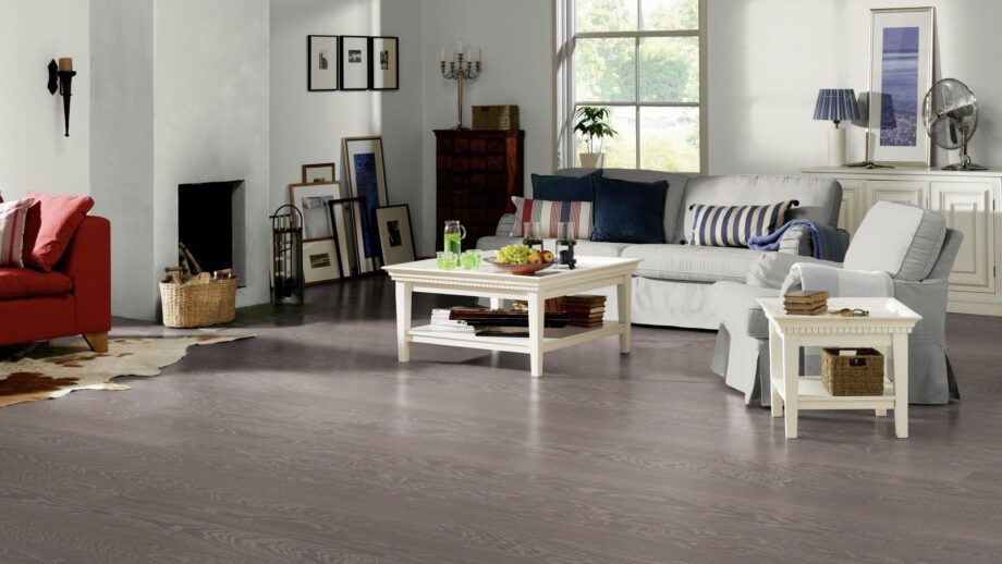Parquet Tarkett, Play, Oak Marble Plank, brushed, 1-strip, 2 sides bevelled, Proteco Natura stained – 3