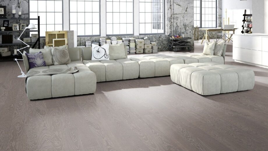 Parquet Tarkett, Play, Oak Marble Plank, brushed, 1-strip, 2 sides bevelled, Proteco Natura stained – 6