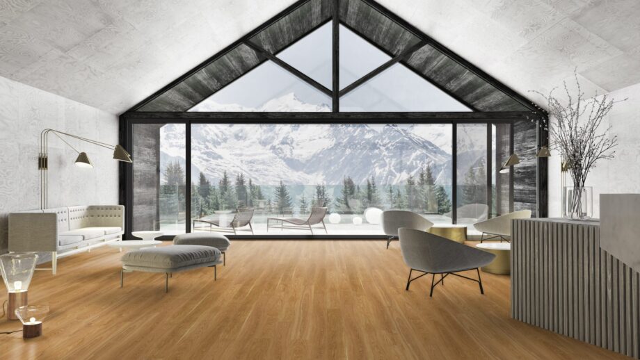 Parquet Tarkett, Pure, Oak Nature Plank, 1-strip, 2 sides bevelled, mat lacquer – 2